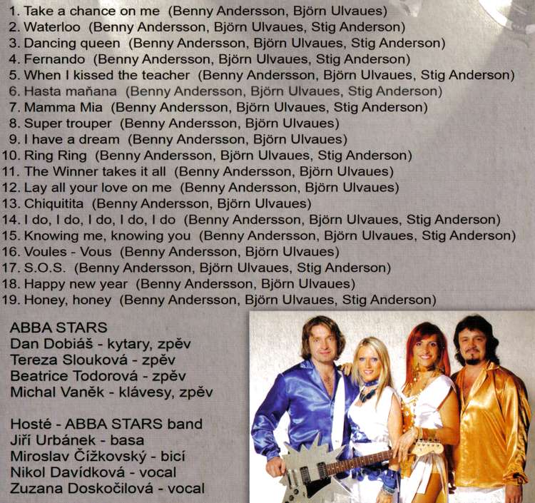 BEST OF ABBA STAR cd