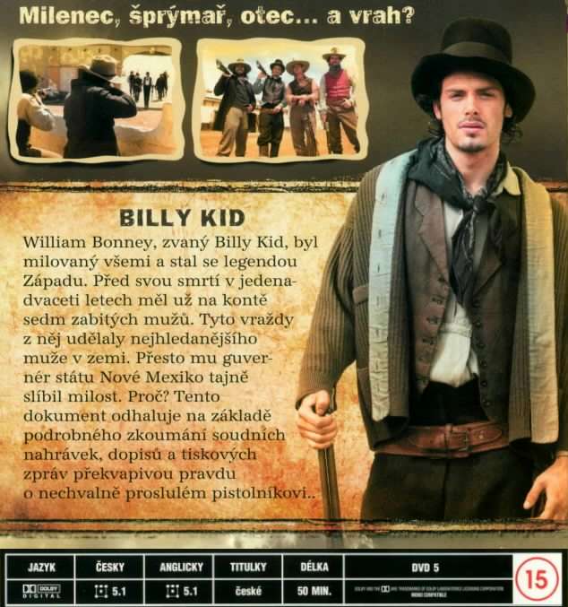 BILLY KID dvd